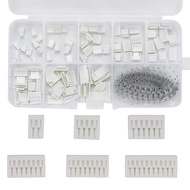Teansic 580Pcs JST GH 1.25mm Connector Kit,2/3/4/5/6/7/8/10 Pin Housing Connectors,1.25mm Pitch JST 