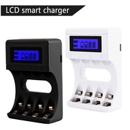 LCD Intelligent Battery Charger AA / AAA NiMh NiCd Rechargeable Batteries