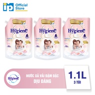 Combo 3 Nước Xả Vải Đậm Đặc Hygiene 1.1L