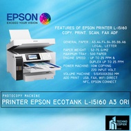 PRINTER EPSON L15160 L-15160 A3 MESIN WARNA DUPLEX ALL IN ONE ORI