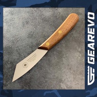 F. Herder 3 inch Utility/Fruit/Kitchen Knife Wooden Handle Made in Solingen Germany (4893-08,50)