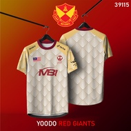 YOODO Red Giant Esports Edition SELANGOR jersey game MLBB size: S M L XL 2XL