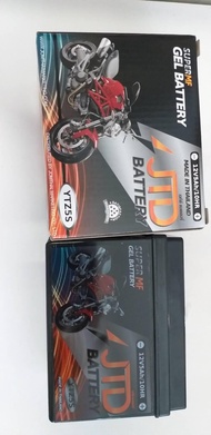 แบตเตอรี่ รถมอเตอร์ไซค์ 12V 4 แอมป์ แบบแห้ง GTZ5S เครื่องยนต์ 115 110 125 ซีซี. ทุกรุ่น จักรยานไฟฟ้า