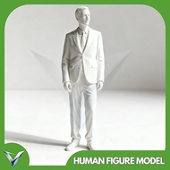 Human Figure Model - 3D Print Human Model 1:15 Scale - Architectural Model Ornament