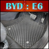 Rubber Floor Mats For BYD Model E6