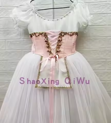 Copperia professional romantic ballet dress handmade ballet picture dress YAGP ballet stage costume