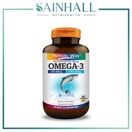 Holistic Way Omega 3 Premium Fish Oil, 60 sgls