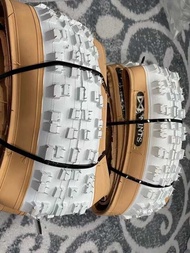 hite Mints Mountain Bike Tire 27.5er 27.5X2.4 Yellow Rim Bicycle Outer Tire Folding Anti Stab MTB