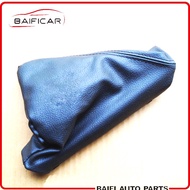 Baificar Brand New Genuine Leather Handbrake Dust Cover Hand Brake Boot For Peugeot 508