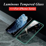 For iPhone 13 12 Pro Max Tempered GlassScreen Protector iPhone 11 iPhone  7 8 Plus 13 12Mini  X XR XS Max XR  Luminous Glass