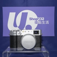 『Trade In優惠』新淨 Fujifilm X100VI 銀色機 第六代 復古旁軸機 4千萬像素 內置防手震 半幅機 23mm鏡頭 等效35mm 經典負片 菲林模擬 X100 VI Not X10