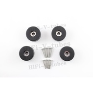 4 New FEET w/ hardware for Pioneer QX-9900 SA-9500QX-949 Heavy-Duty Foot Parts
