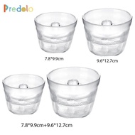 [Predolo] Jar with Weighted Lid, Canning Pot, Fermentation Pot, Kimchi Pot, Container for Cold Dishe