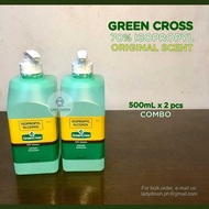 Green Cross 70% Solution Isopropyl Alcohol (Original Scent/Antiseptic)