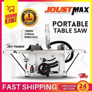 Joustmax JST-TS1800 1800W Joustmax Table Saw Portable Wood Working Saw Machine 210mm Saw Blade