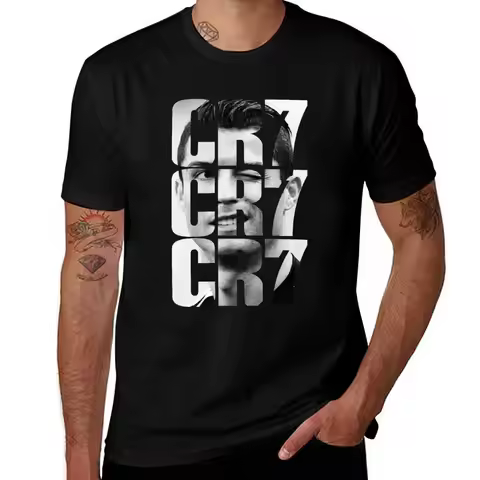 CR7 smile T-Shirt Performance Workout Short Sleeve Tee