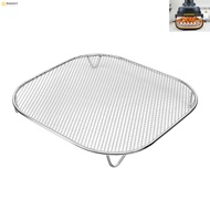 Stainless Steel Air Fryer Rack Mesh Steamer for Ninja Crispi FN101GY FN103 20cm