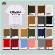 Veggy Basket Premium Cotton T-Shirts (XS-3XL/ MAROON/ Regular Fit) (UNISEX) PC