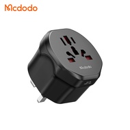 Mcdodo Universal Travel Adapter 2500W 8 Sockets (US/EU/AU/UK/CNX2 Plug) AC Converter Universal Multi Travel Charger For UK 3Pin