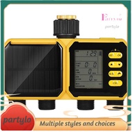 【Fast delivery】Solar Powered Water Timer 4 Zone Irrigation Controller with Rain Sensor Automatic for