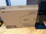 清位送支架Acer Nitro VG240Y x1 電競顯示器送可調節支架Gaming Monitor FHD 200Hz