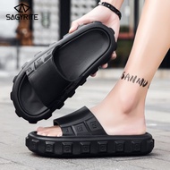 ผู้ชายรองเท้าแตะรองเท้าแตะ EVA หนา SAGYRITE รองเท้าแตะลำลอง