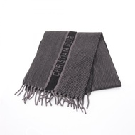 【二手，A級】迪奧絲巾，灰色，其他，女用絲巾