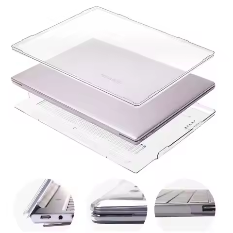 For HUAWEI MateBook X Pro 2019 13.9 / MateBook 13 14 /D14 D15 - Transparent Matte Hard PC Shell Lapt
