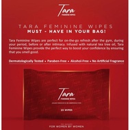 Buy 4 FREE 1 Tara Feminine Wipes 🇸🇬 Ready Stock
