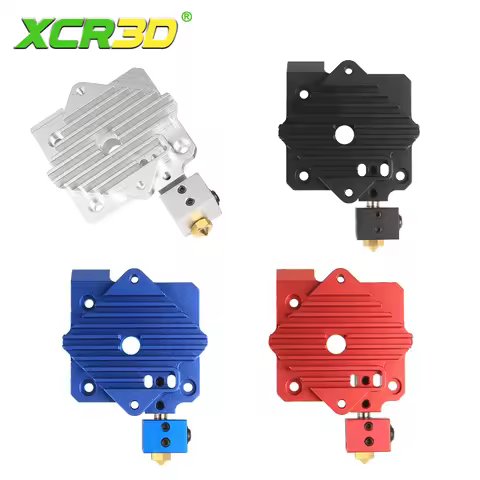 XCR3D Printer Parts Titan Aero HeatSink aluminum Cooling block V6 titan Extruder Short Range Hotend