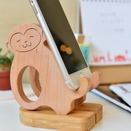 【客製化禮物】懶懶猴 iPhone Android 客製化手機座