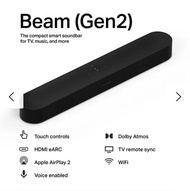 全新一樣黑色 Sonos beam gen 2 soundbar 揚聲器 媲美 Bose 900 700 Denon home 550 DHT-S517 Sony A5000 A3000