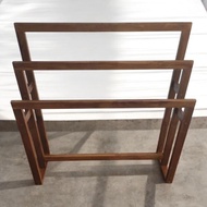 SOLID rubberwood Towel Hanger 90cm length Towel Rack Clothes Drying Rack Hanger Penyidai Baju Tuala 