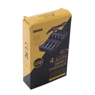 Rechargeable 4-Slot Battery Charger Li-Ion Usb Smart Fast Charger For 18350 18500 18650 Li-Ion Batte