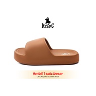 RCBPC Women's Rubber Slippers RCBPC PL06 Sliders Lightweight & Water-Friendly Minimalist Design