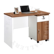 Eva Modern Concept Study Table with FOC Mobile Pedestal