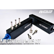 Works Engineering Universal Vacuum Distribution Block Intake Manifold 6 port Air Control Valve Kit T