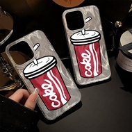 Coke Cup for iPhone 16Plus Case 17 16 15 14 13 12 Mini 11 Pro MAX Xs Xr 6 7 8 Plus Phone Case