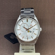 Orient RA-AK0306S10B Classic Sun and Moon Automatic Stainless Steel Men Watch