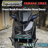 Semspeed Yamaha XMAX V2 2023-2024 XMAX250 / XMAX300 Motorcycle Front Beak Front Fender Nose Decor Xmax Front Cover Depan