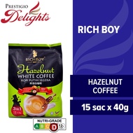 Richboy 3 in 1 Hazelnut White Coffee (15 x 40g)