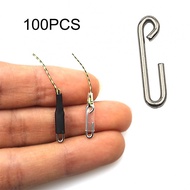 Change Snaps 100Pcs Connector Quick Change Snaps Tackle Stainless Steel