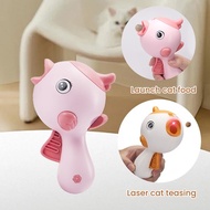 SKISOPGO Cat Teaser Cat Dog Feeder Toys with Laser Cat Food Bounce Pistol Toys Interactive Cat Toys