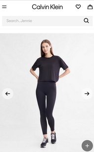 全新 正版 Calvin Klein SportIcon 寬鬆短袖 T 恤 （黑色中碼）