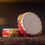 New Chinese Creative National Trendy Lapis Lazuli Drum Base Red Clock Drum Crafts Teapot Base Pot Li