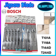 Bosch Jigsaw Blade T101AO/T118A/T114D/T244D 5pcs/1Card ( 100% Original Bosch )