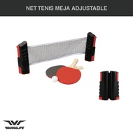 WANNALIFE Adjustable Table Tennis Net | Ping Pong Net / PING PONG | Sports equipment