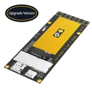 M.2 NGFF B Key 3G/4G/5G Module to Type C Adapter Card Riser NANO SIM Slot with USB 3.0 Cable Support