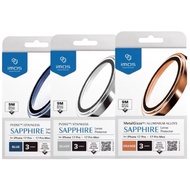 iMOS iPhone 17 Pro / 17 Pro Max 藍寶石鏡頭保護貼 - 不鏽鋼金屬框