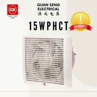 [SG Seller] KDK 15 20 WHPCT Exhaust Ventilating Fan | Guan Seng Electrical